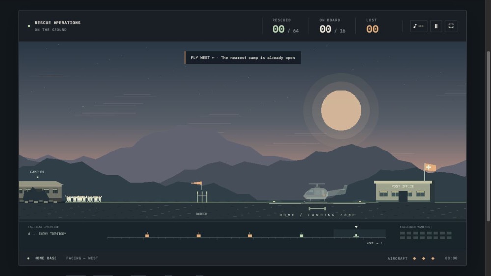 GPT-6 Astra’s Rescue Operations showing its dusk landscape, helicopter, and rescue instruments
